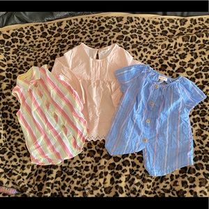 Bundle- Cat and Jack tops girls size 5